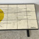 60's vintage ceramic coffee table by Belarti