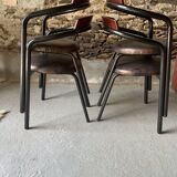 Set of 4 Stif armchairs