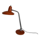 1960s vintage desk lamp Fase Faro Madrid orange - 52 cm