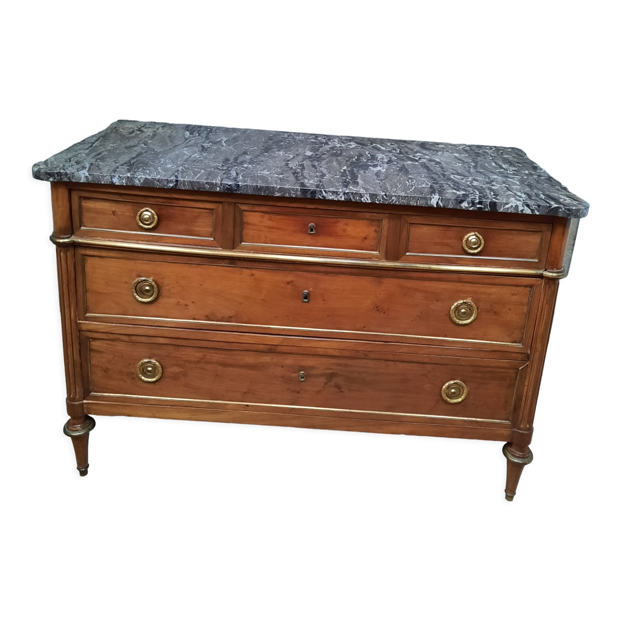 Commode Louis XVI en acajou