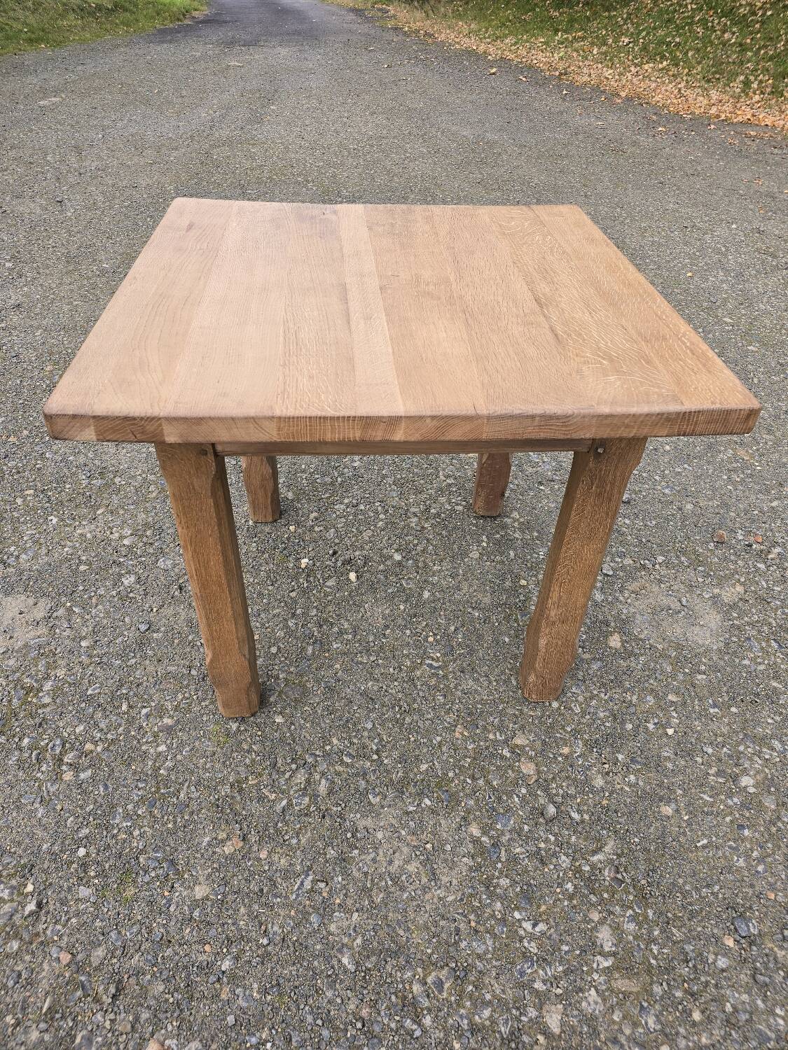 Antique square table