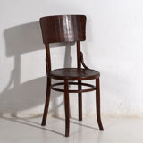 Antique bentwood dining chairs (circa 1920). Set of 4