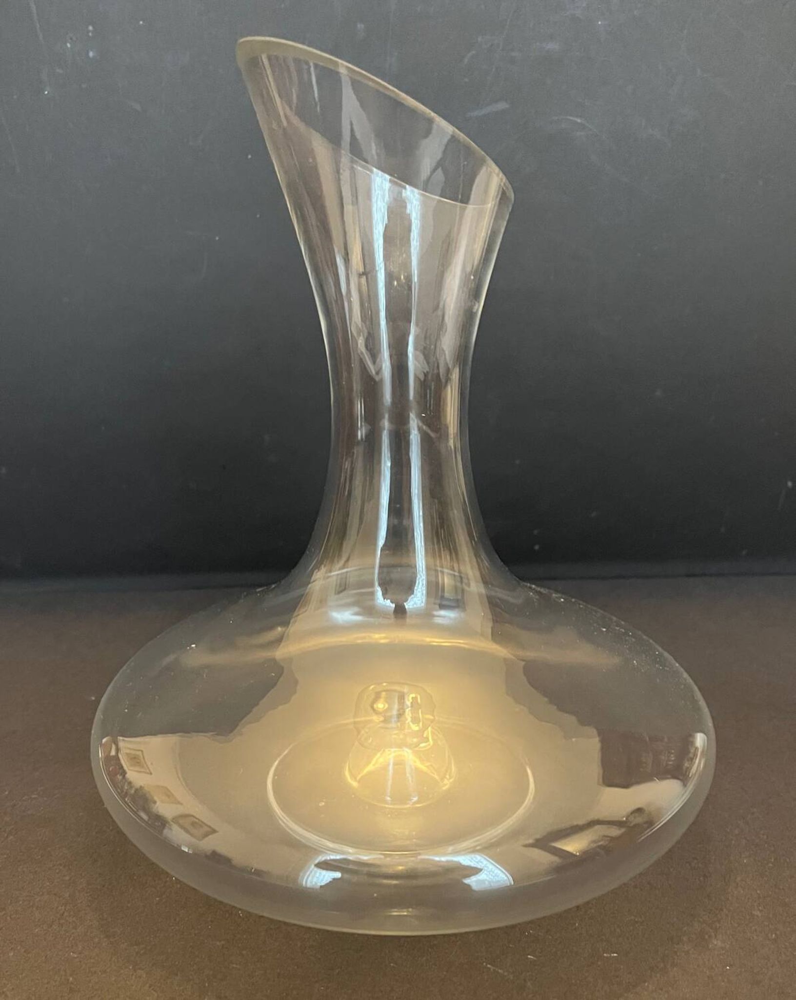 Carafe à décanter en verre