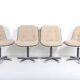 Set of 4 Strafor 451 armchairs by Randall Buck, 1970s