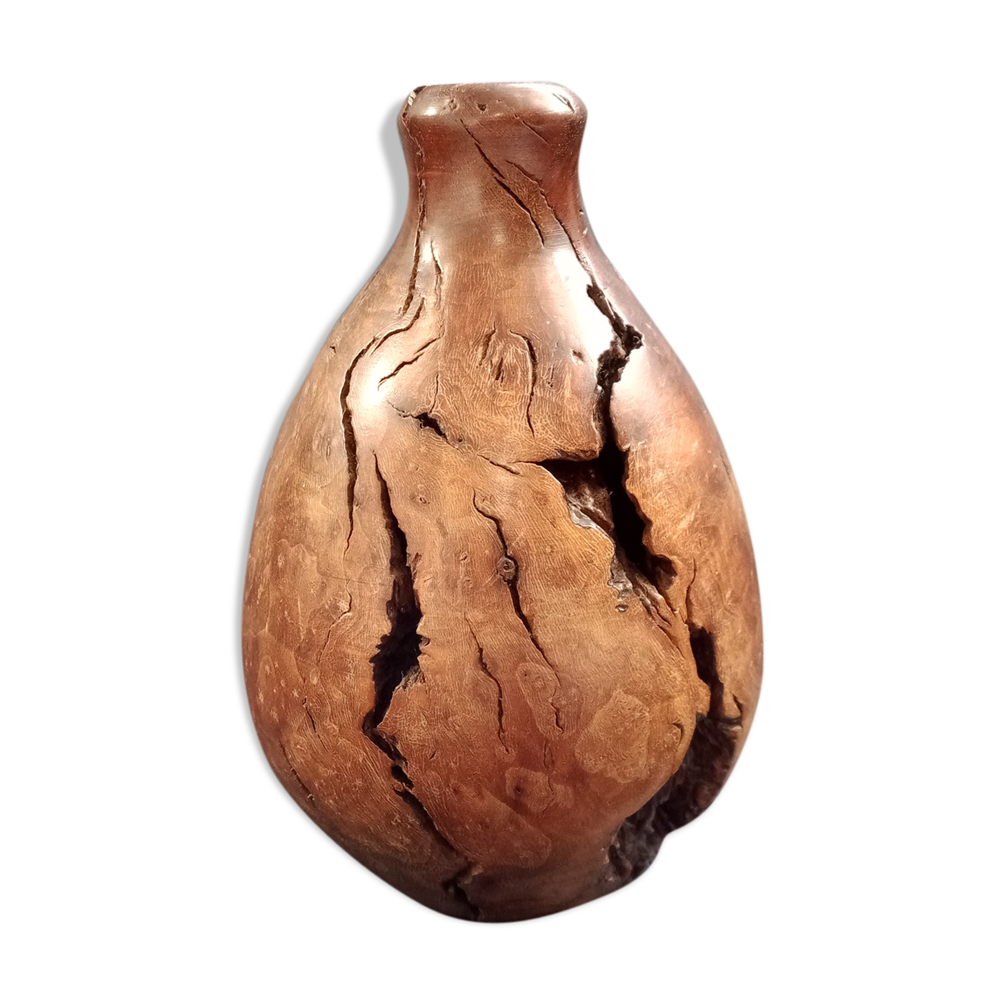 Soliflore in turned walnut bramble