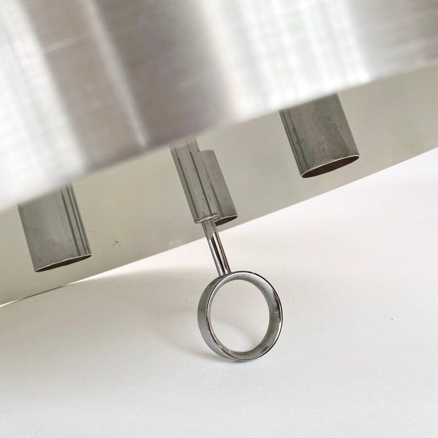 Vintage metal pendant lamp 70