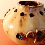 Vallauris ceramic vase 1970