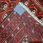 Tapis vintage fait main Gabbeh du Moyen-Orient 140cm x 215cm (1960s)