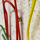 Vintage trombone coat rack.