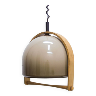 Vintage space age pendant lamp temde leuchten