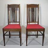 PAIR of "ARTS AND CRAFTS" CHAIRS