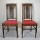 PAIR of "ARTS AND CRAFTS" CHAIRS