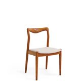 Set of 2 mid-century Danish dining chairs by H.W. Klein