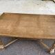 Table à manger de ferme extensible renaissance espagnol patinée 10 places
