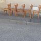 Set de 5 chaises bistrot