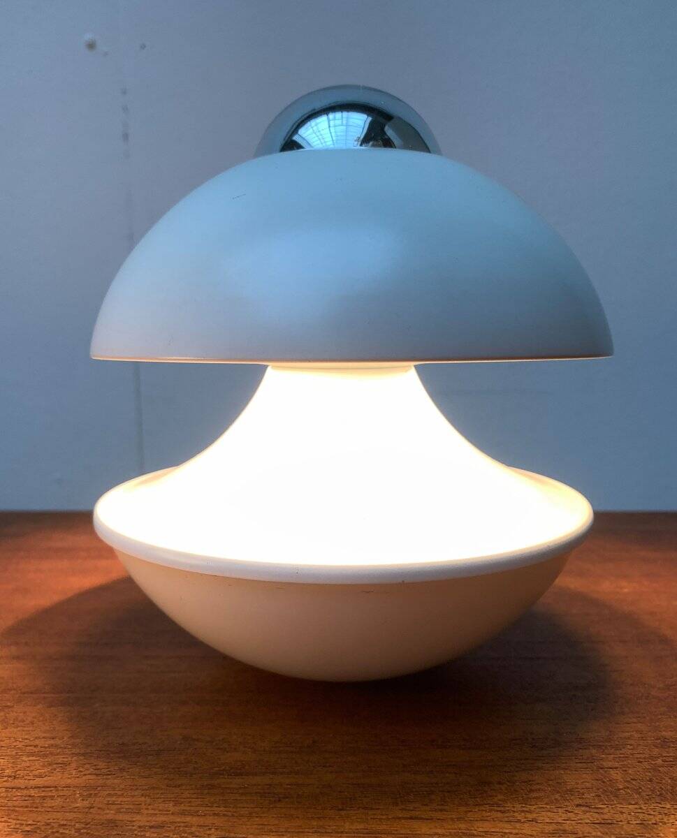 Table lamp or mushroom wall light from the German space age mid-century by Klaus Hempel for Kaiser Leuchten, 1970s, set of 2.