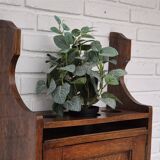 1950s, Scandinavian design, wall cabinet, original good condition, oak wood.
