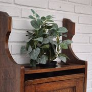 Armoire murale, bon état d'origine, bois de chêne, années 50, design scandinave