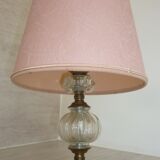 Pink table lamp