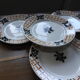 4 flat plates of Badonviller porcelain model Roscoff 2008105