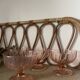 4 Rosaline Luminarc France ice cream cups