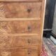 Commode Art-déco années 40, placage noyer