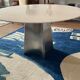 Round dining table by Luigi Saccardo for Maison Jansen / 70s