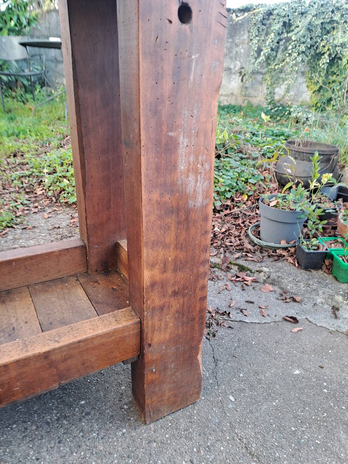 Early 20th century sculptor's workbench