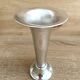 Vase cornet trumpet soliflore vintage 1970 inoxal france stainless steel