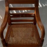 Lot de deux fauteuils artisanaux anciens pour enfants