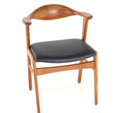 Set of 4 Erik Kirkegaard Hong stolefabrik chairs vintage model 49