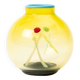 Small blown glass vase Transjö Hytta (Sweden)