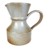 Stoneware pitcher
