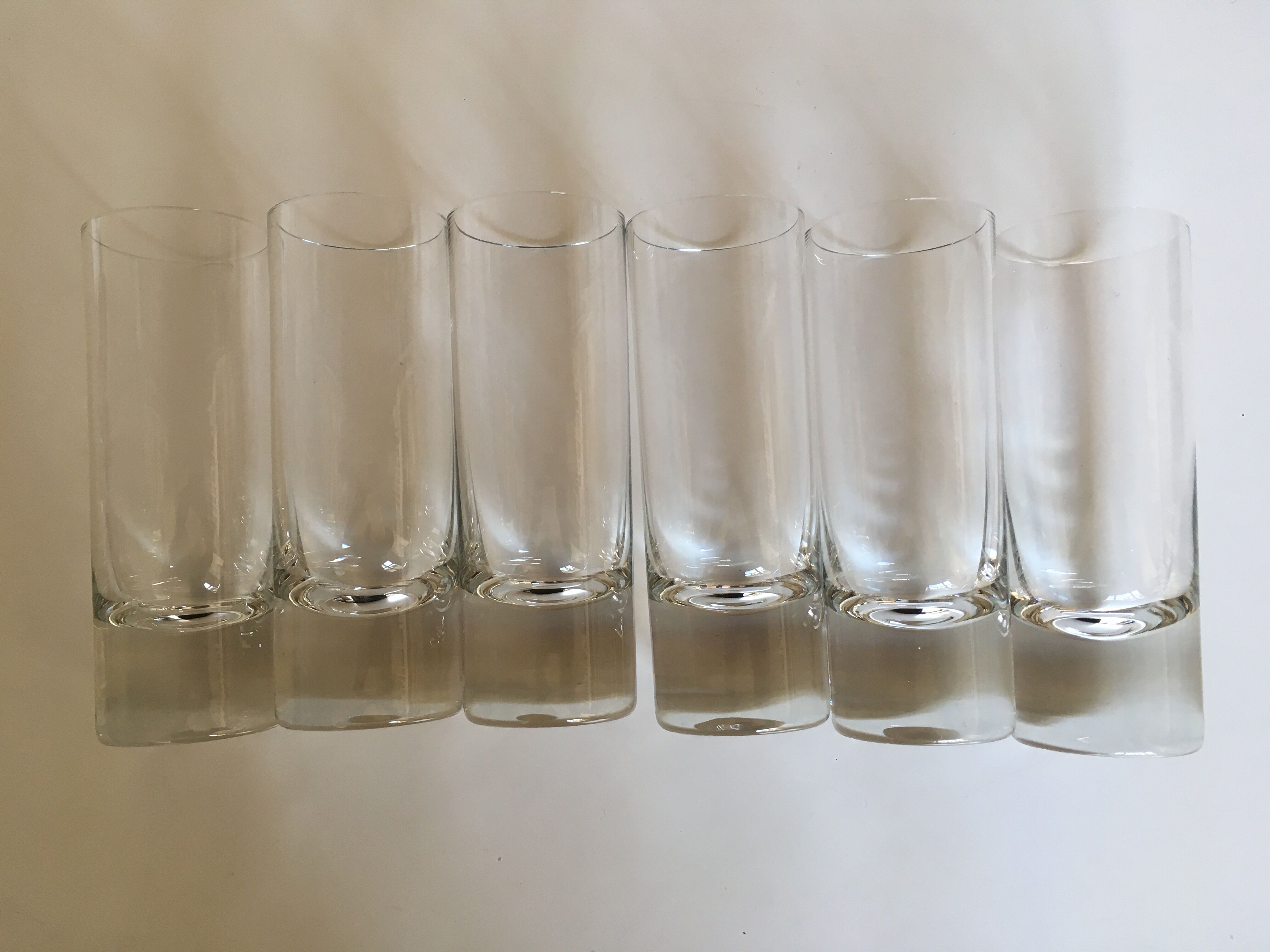 Suite 6 rights 60s Crystal tumblers glasses