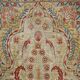 Fine handwoven vintage rug - Persian silk