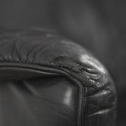 DS-23 leather lounge wing chair by Franz Josef Schulte for De Sede,1980