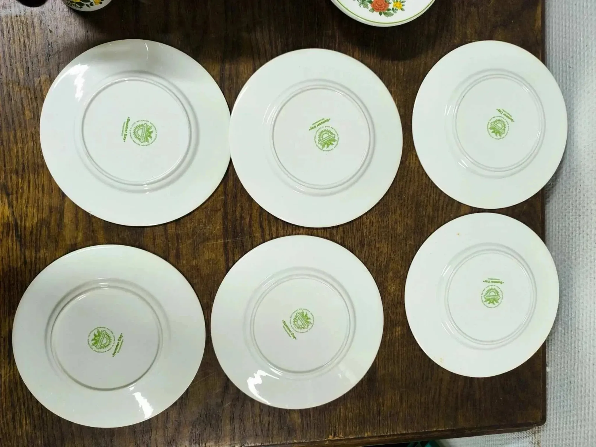 Set of 6 cups, saucers and dessert plates Villeroy and Boch Summer