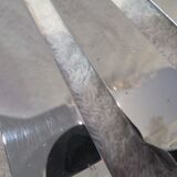 12 silver plated table knives, Christofle Atlantide model