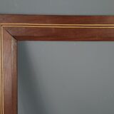 Old walnut frame and nets 58,5x38 foliage 50,7x30,2 cm SB