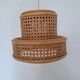 Canework pendant lamp