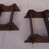 Lot of 2 vintage shelves