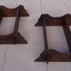 Lot de 2 étagères vintage