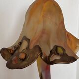 Mushroom-shaped glass paste lamp