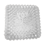 Square ceiling light resists glass