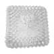 Square ceiling light resists glass