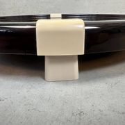 Vintage tiltable mirror – smoked lucite