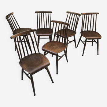 Suite de six chaises Fanett d’Ilmari Tapiovaara