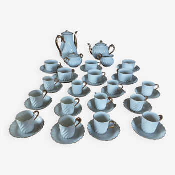 Service à café et thé porcelaine de limoges Haviland