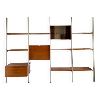 Bibliothèque modulable CSS de George Nelson par mobilier international