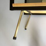 Coffee table with frosted glass top